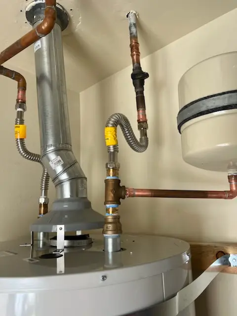 Water heater installation and plumbing repair in Kasson